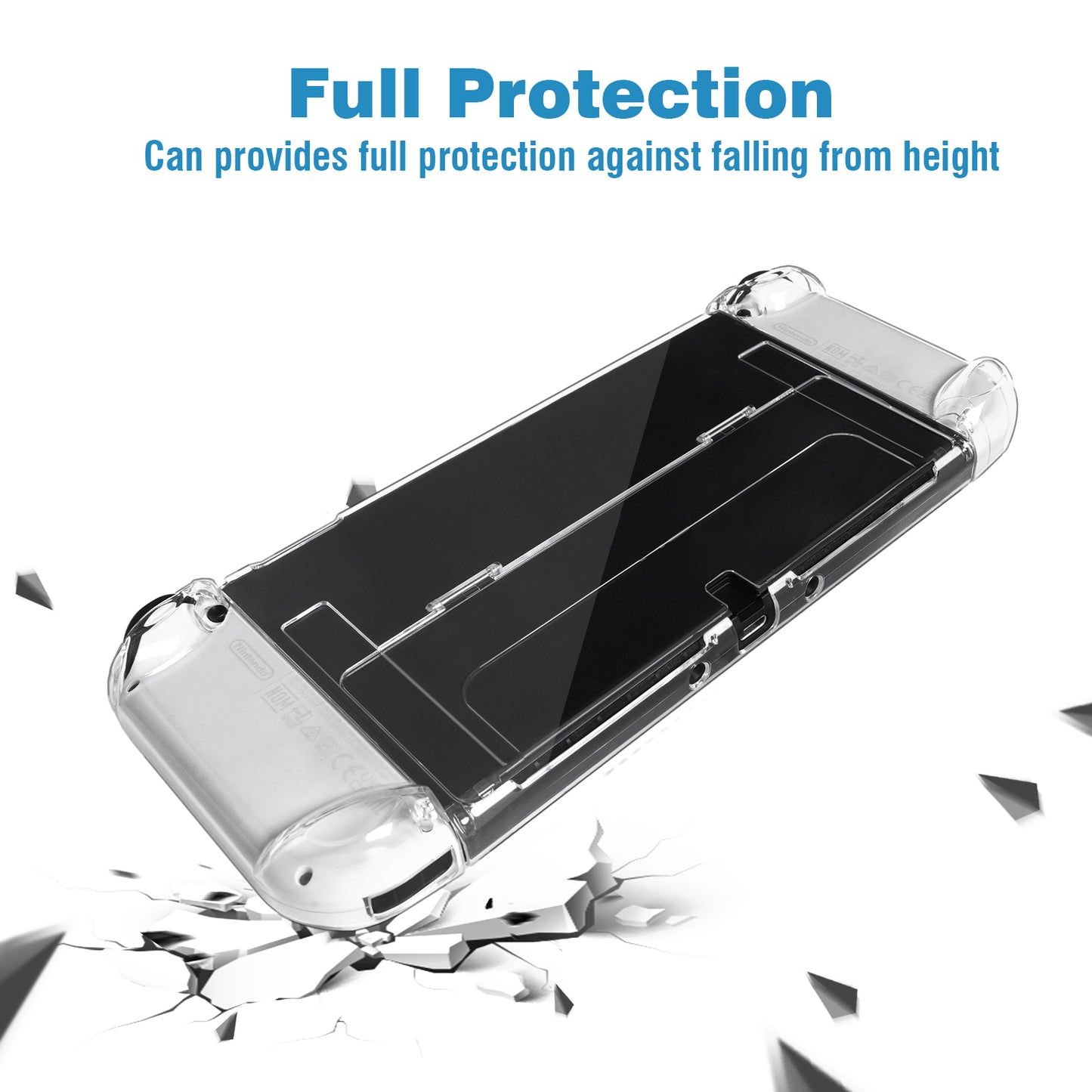 TIKOdirect Transparent Case Compatible for Switch OLED