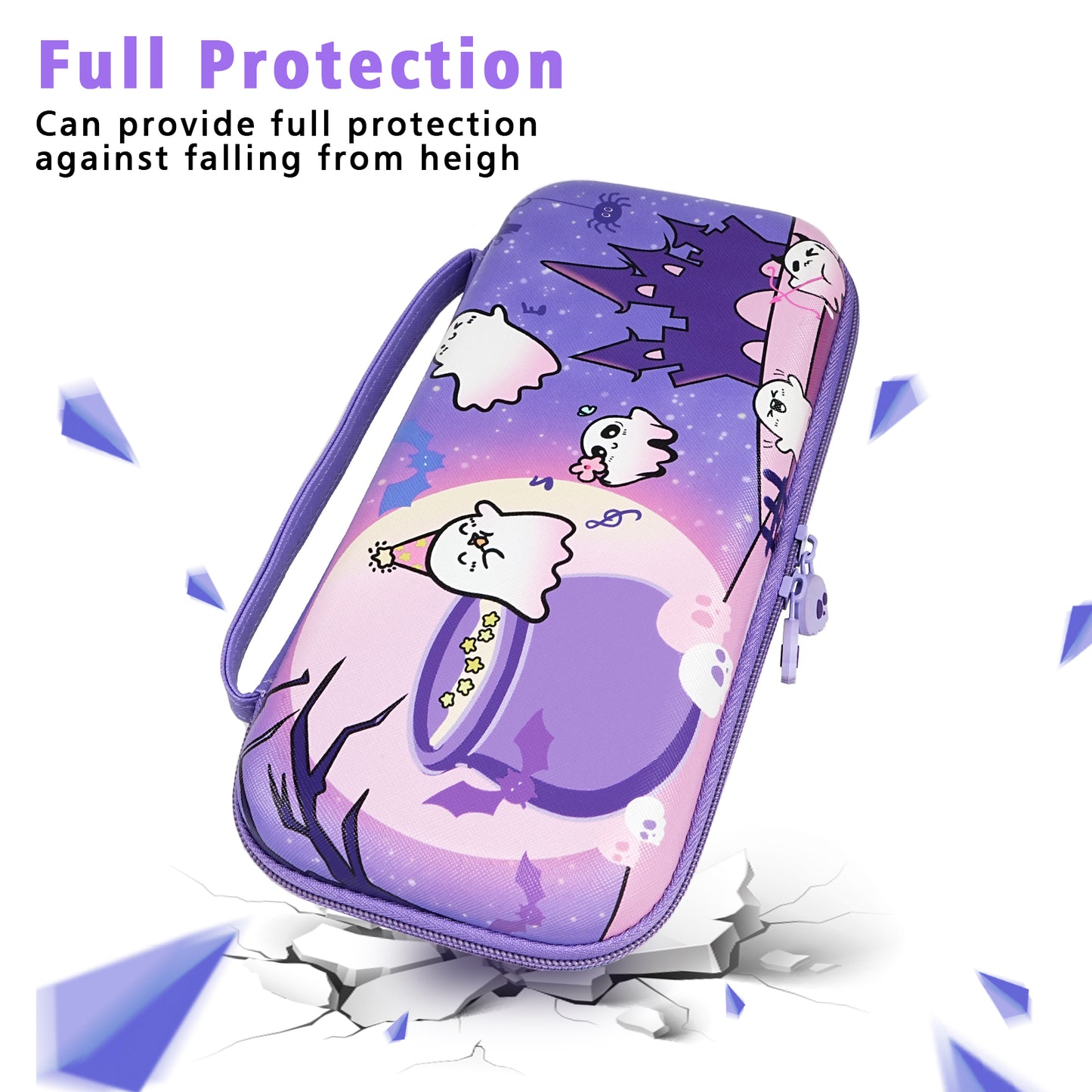 TIKOdirect Halloween Ghost Carrying Case for Switch & OLED