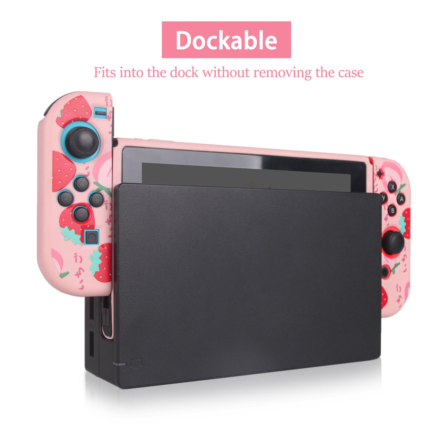 TIKOdirect Strawberry Protective Case for Switch
