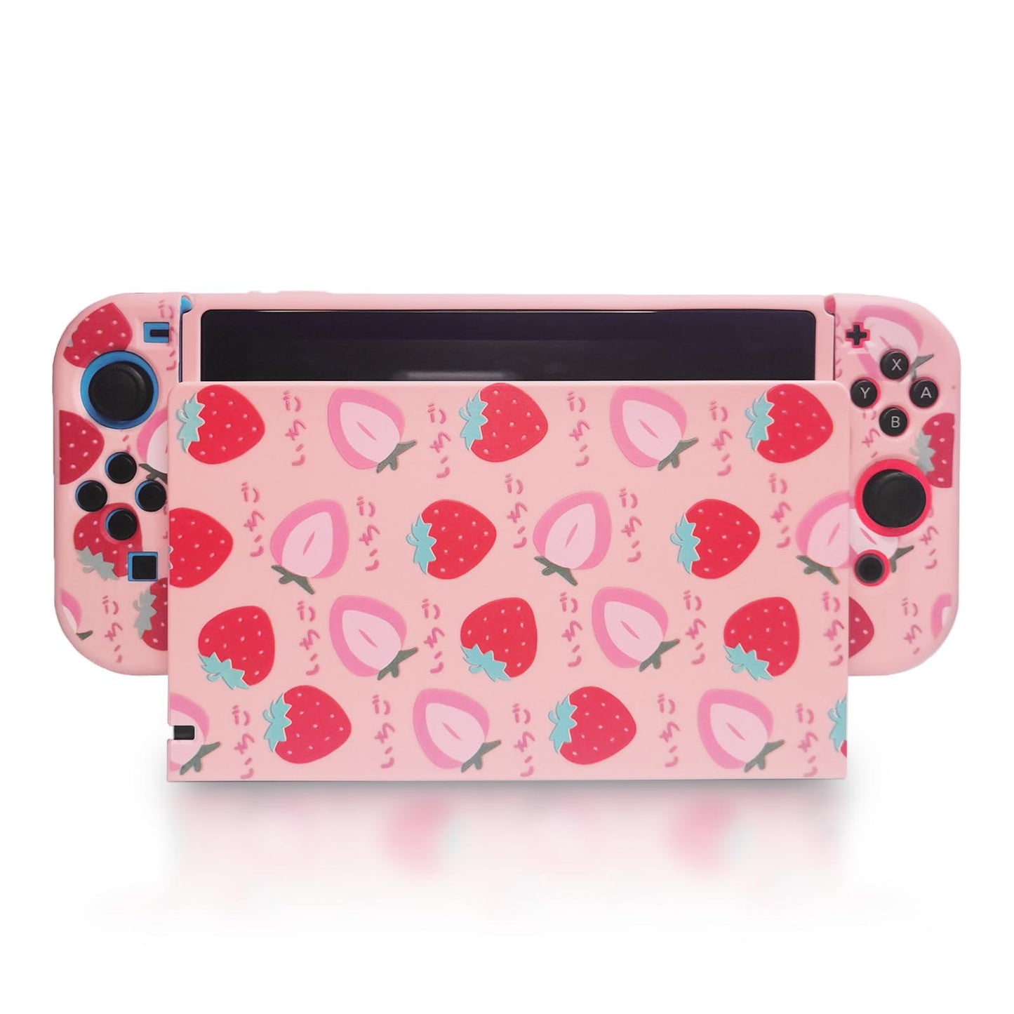 TIKOdirect Strawberry Faceplate Cover for Switch Charging Dock