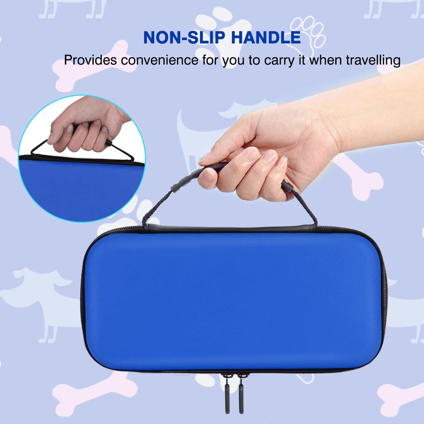 TIKOdirect Blue Carrying Case for Switch Lite