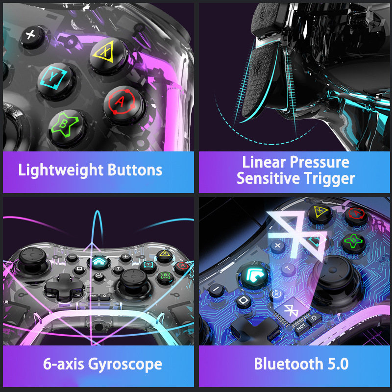 TIKOdirect Wireless Controller for Switch/OLED/Lite
