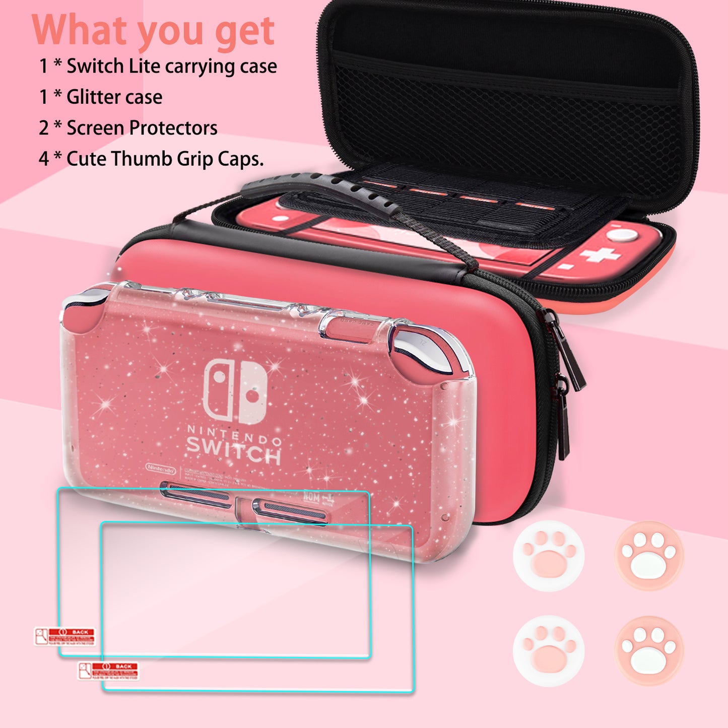 TIKOdirect Carrying Case for  Switch lite