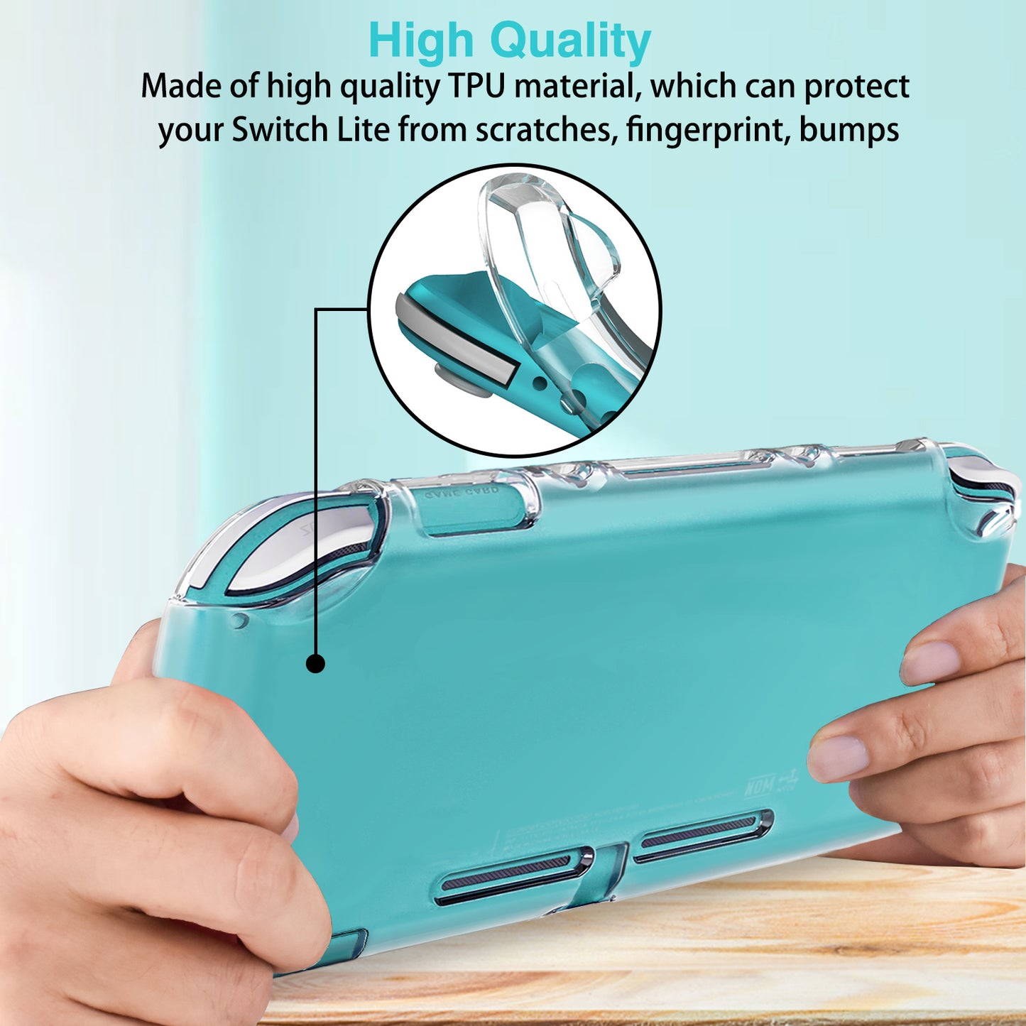 TIKOdirect Clear Case for Switch Lite