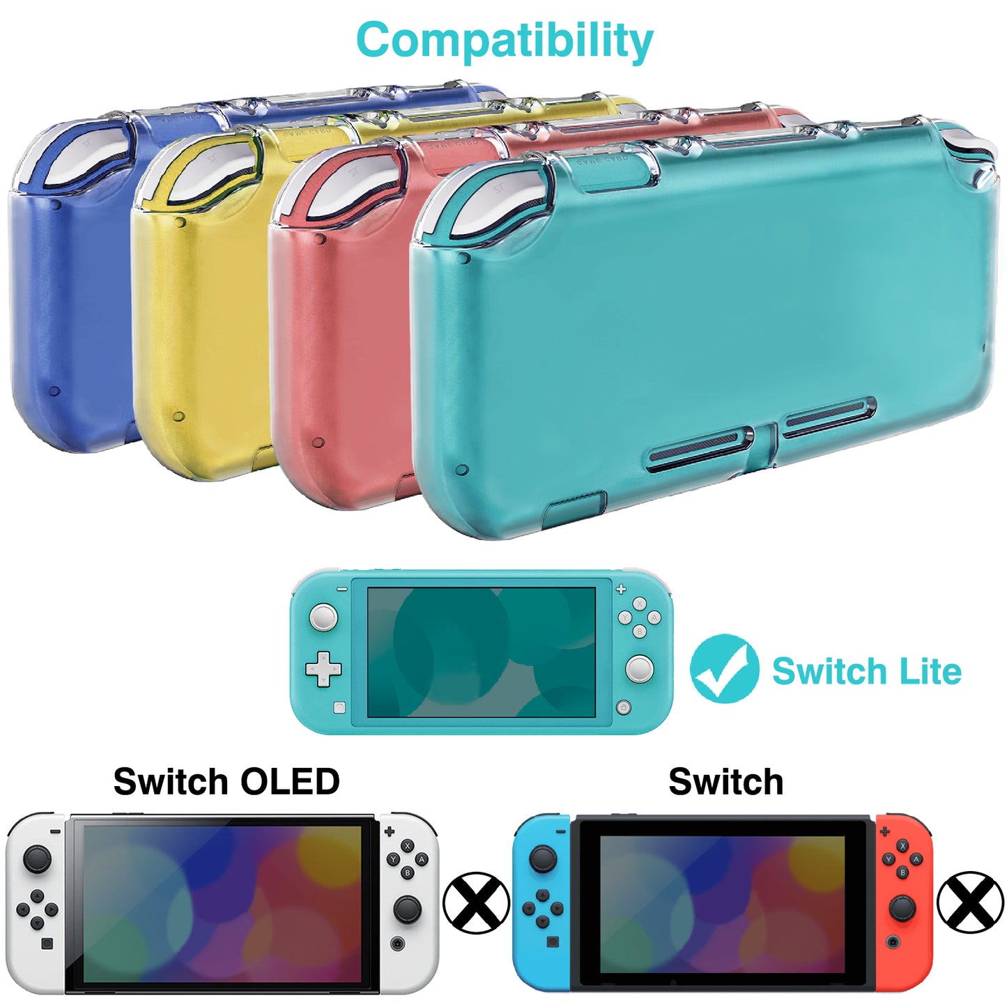 TIKOdirect Clear Case for Switch Lite